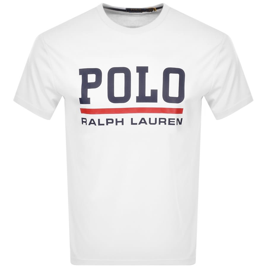 Alternative Image for ProductRalph Lauren Polo Crew Neck T Shirt White1